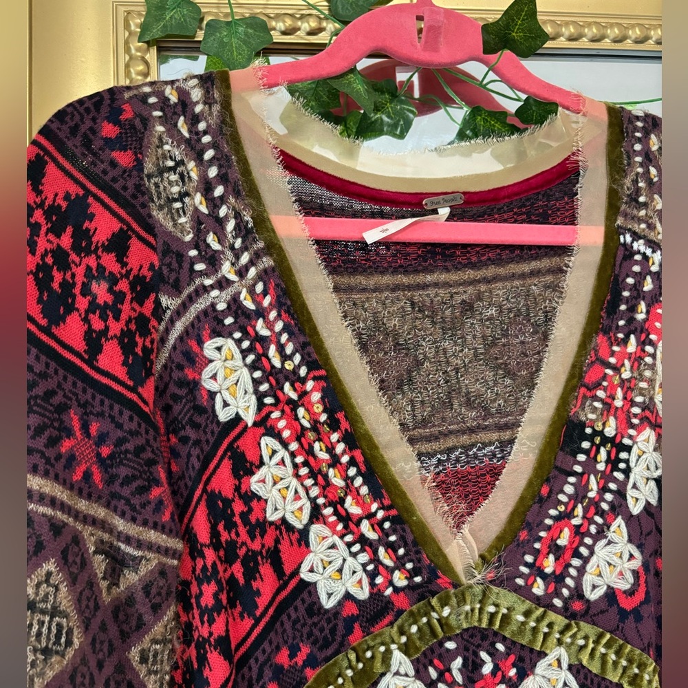 Free People Patterned Top - Picture 2 of 3